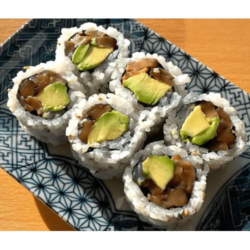 Avocado-Shitake roll
